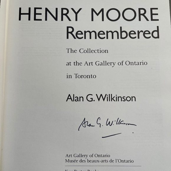 Art book: Henry Moore Remembered, from AGO (Toronto), 1987 - Picture 5 of 16